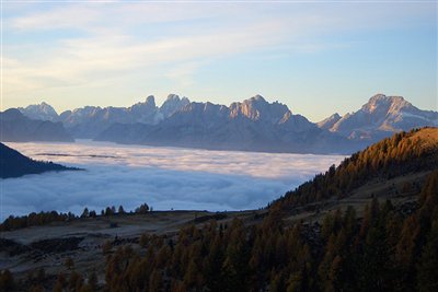 Wunderschönes Bergpanorama