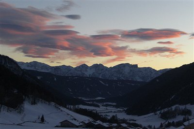 Sunset in Val Casies