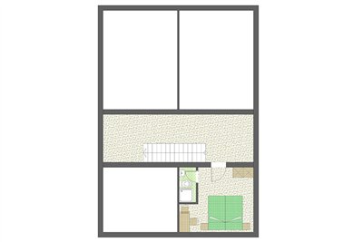 Piantina della camera da letto